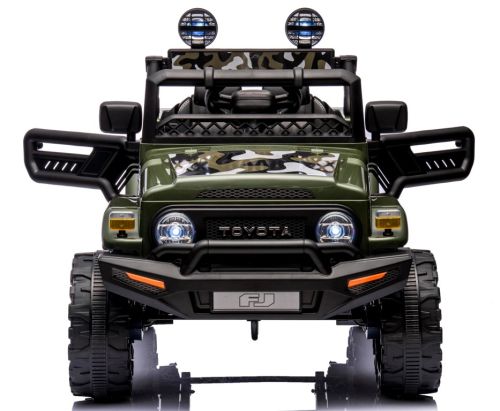Toyota Fj Cruiser Green, 4x4 Minkšta Sėdynė Pilot Licencija Ličio Jonų Akumuliatorius
