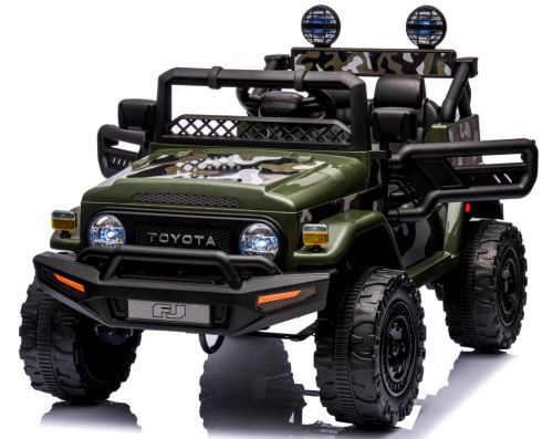 Toyota Fj Cruiser Green, 4x4 Minkšta Sėdynė Pilot Licencija Ličio Jonų Akumuliatorius