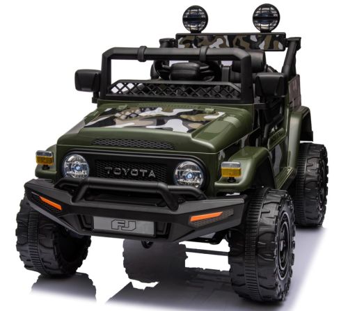 Toyota Fj Cruiser Green, 4x4 Minkšta Sėdynė Pilot Licencija Ličio Jonų Akumuliatorius