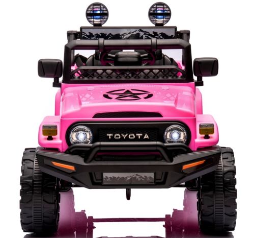 Toyota Fj Cruiser Pink 4x4 Minkšta Sėdynė Pilot Licencija Ličio Jonų Akumuliatorius