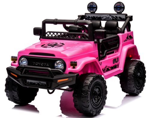 Toyota Fj Cruiser Pink 4x4 Minkšta Sėdynė Pilot Licencija Ličio Jonų Akumuliatorius
