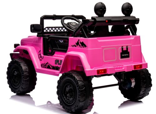 Toyota Fj Cruiser Pink 4x4 Minkšta Sėdynė Pilot Licencija Ličio Jonų Akumuliatorius