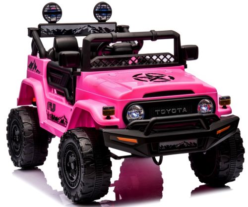 Toyota Fj Cruiser Pink 4x4 Minkšta Sėdynė Pilot Licencija Ličio Jonų Akumuliatorius