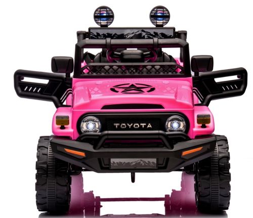 Toyota Fj Cruiser Pink 4x4 Minkšta Sėdynė Pilot Licencija Ličio Jonų Akumuliatorius