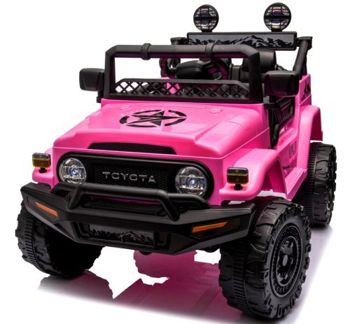 Toyota Fj Cruiser Pink 4x4 Minkšta Sėdynė Pilot Licencija Ličio Jonų Akumuliatorius