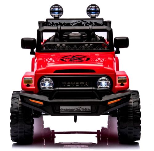 Toyota Fj Cruiser Raudona, 4x4 Minkšta Sėdynė Piloto Licencija Ličio Jonų Akumuliatorius