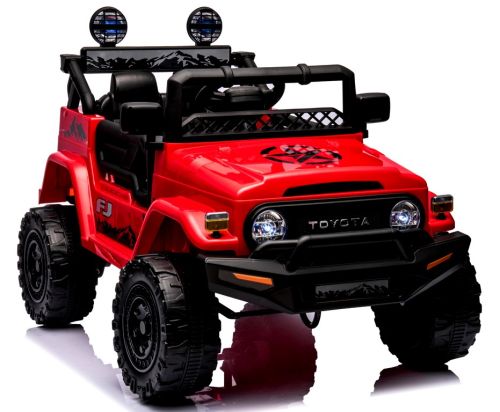 Toyota Fj Cruiser Raudona, 4x4 Minkšta Sėdynė Piloto Licencija Ličio Jonų Akumuliatorius