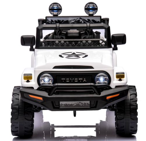 "toyota Fj Cruiser" Baltos Spalvos 4x4 Minkšta Sėdynė Pilotui Licencija Ličio Jonų Akumuliatorius