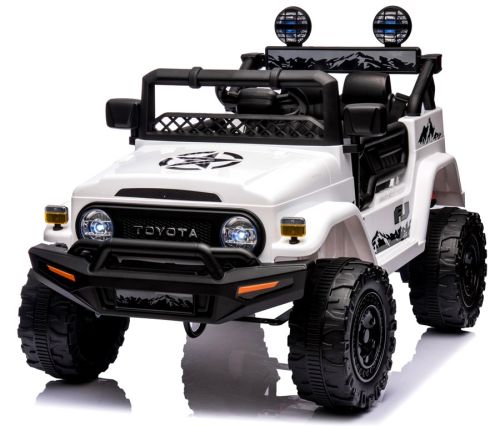 "toyota Fj Cruiser" Baltos Spalvos 4x4 Minkšta Sėdynė Pilotui Licencija Ličio Jonų Akumuliatorius