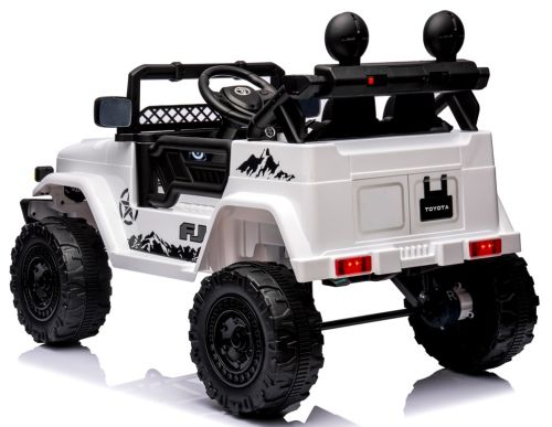 "toyota Fj Cruiser" Baltos Spalvos 4x4 Minkšta Sėdynė Pilotui Licencija Ličio Jonų Akumuliatorius