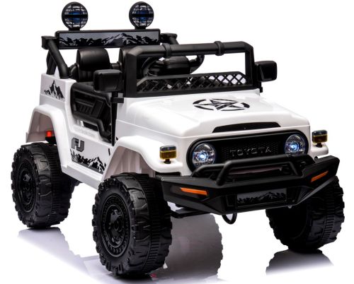 "toyota Fj Cruiser" Baltos Spalvos 4x4 Minkšta Sėdynė Pilotui Licencija Ličio Jonų Akumuliatorius