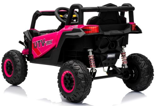 Utv2 R-sport Pink Battery 4x4 Eva Leather Nuotolinio Valdymo Pultas Li-ion Baterija
