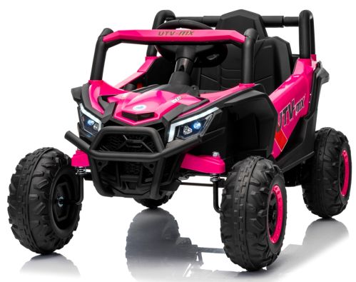 Utv2 R-sport Pink Battery 4x4 Eva Leather Nuotolinio Valdymo Pultas Li-ion Baterija