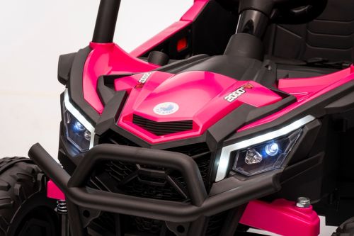 Utv2 R-sport Pink Battery 4x4 Eva Leather Nuotolinio Valdymo Pultas Li-ion Baterija