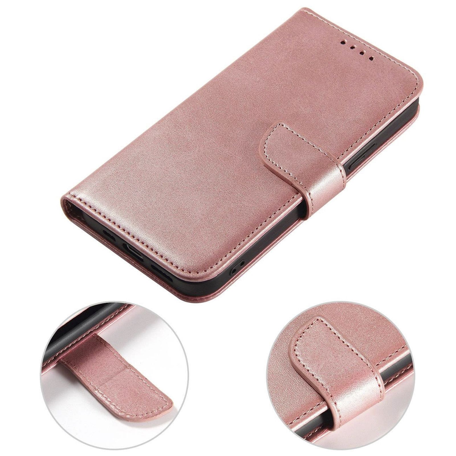 Apsauginis Dėklas Su Atlenkiamuoju Dangteliu, Skirtas "samsung Galaxy S25+" Magnet Case - Rožinis