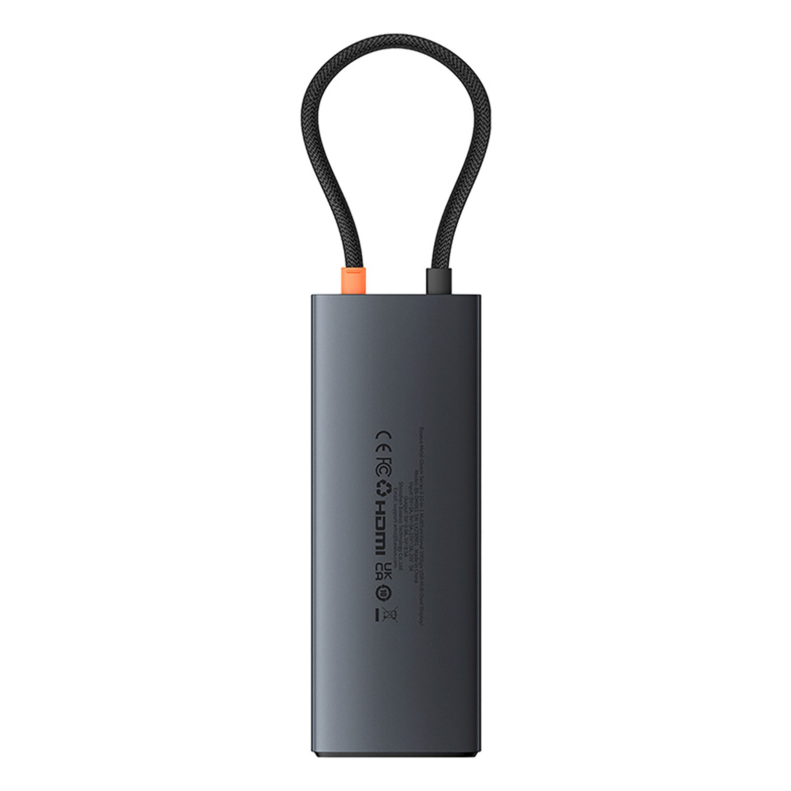 Hub Adapteris 10in1 Hdmi Usb-a Usb-c Rj45 Sd Tf - Pilkas