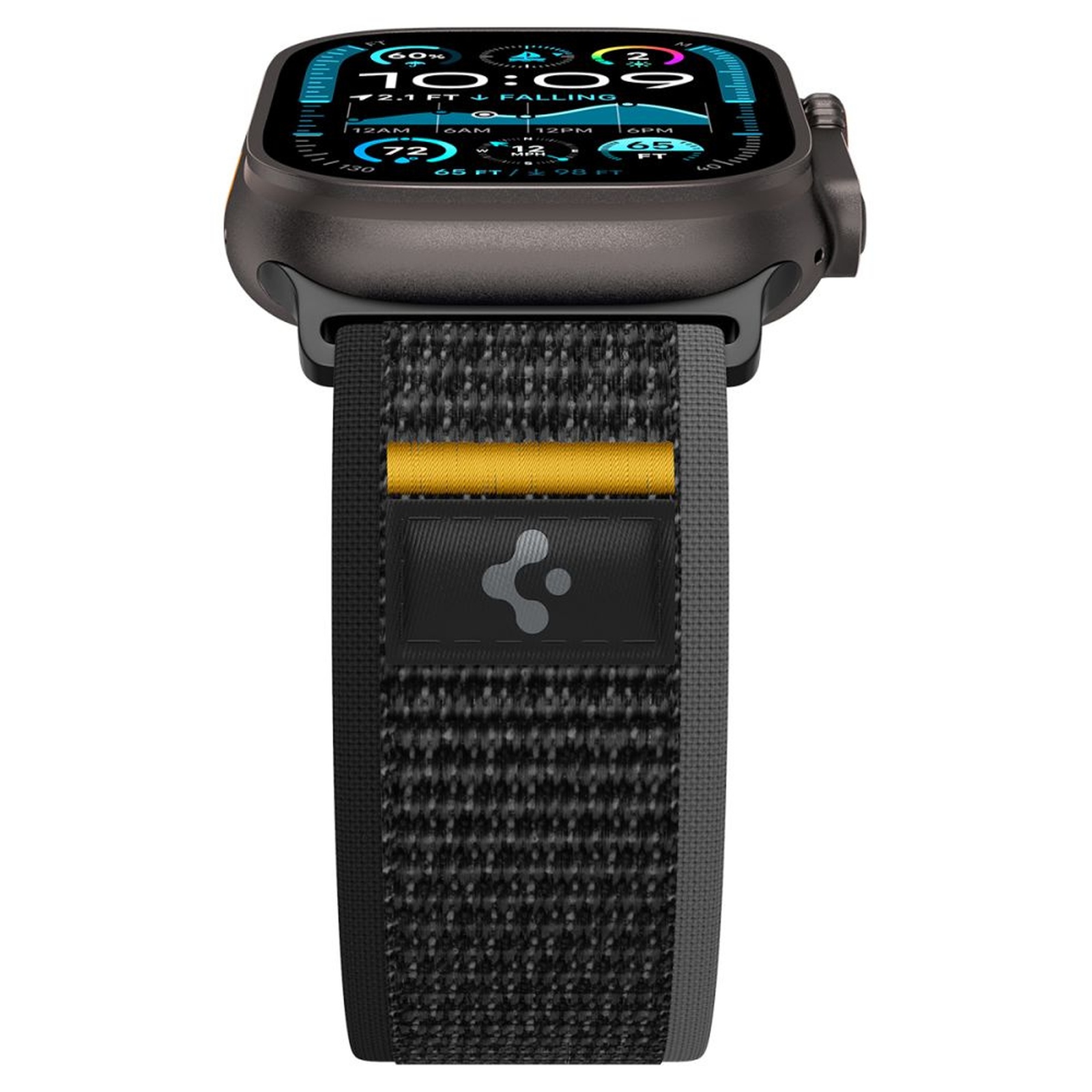 Dirželis "apple Watch" 44 / 45 / 46 / 49 Mm "athlex Air" - Juodas