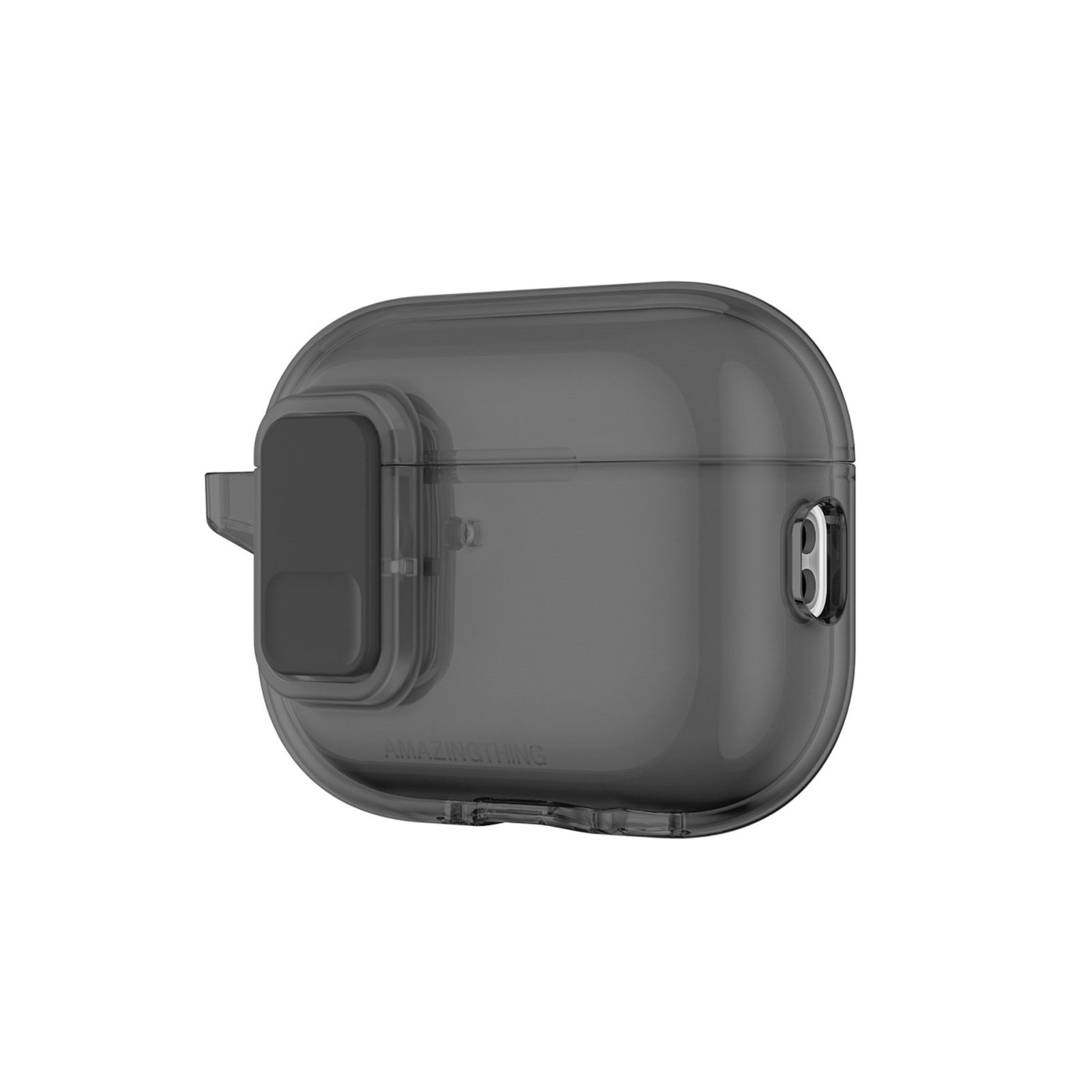 Minimalus "airpods Pro 3" Dėklas - Juodas