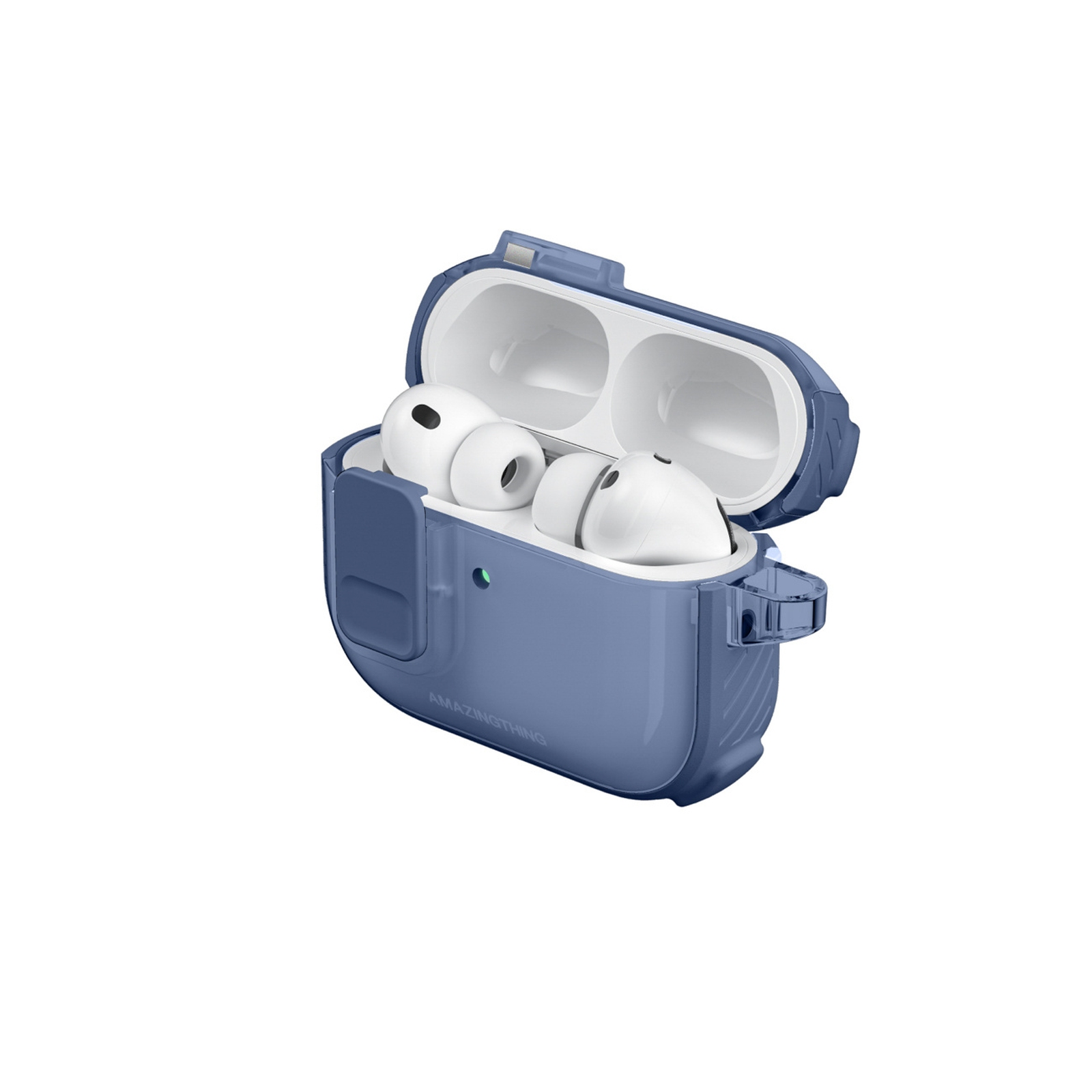 "airpods Pro 3 Titan Pro Mag Case Clear" - Mėlynas