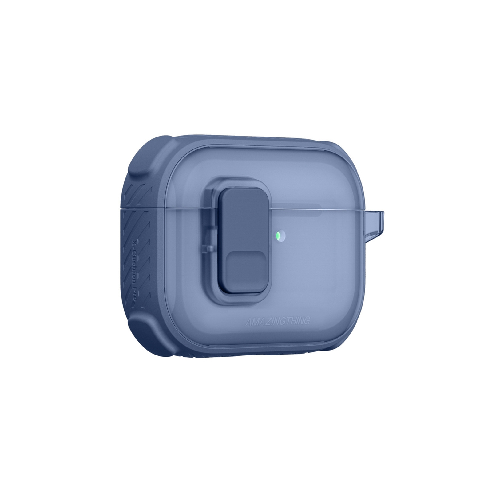 "airpods Pro 3 Titan Pro Mag Case Clear" - Mėlynas