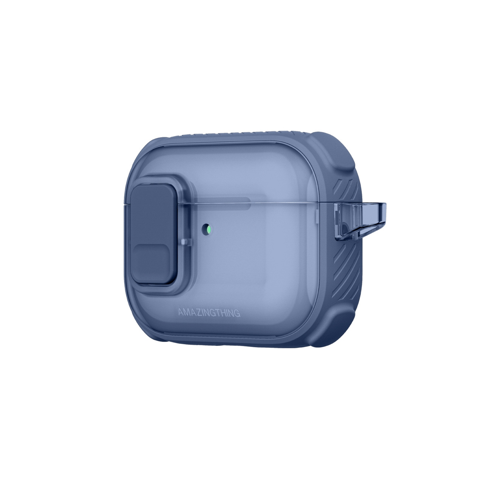 "airpods Pro 3 Titan Pro Mag Case Clear" - Mėlynas