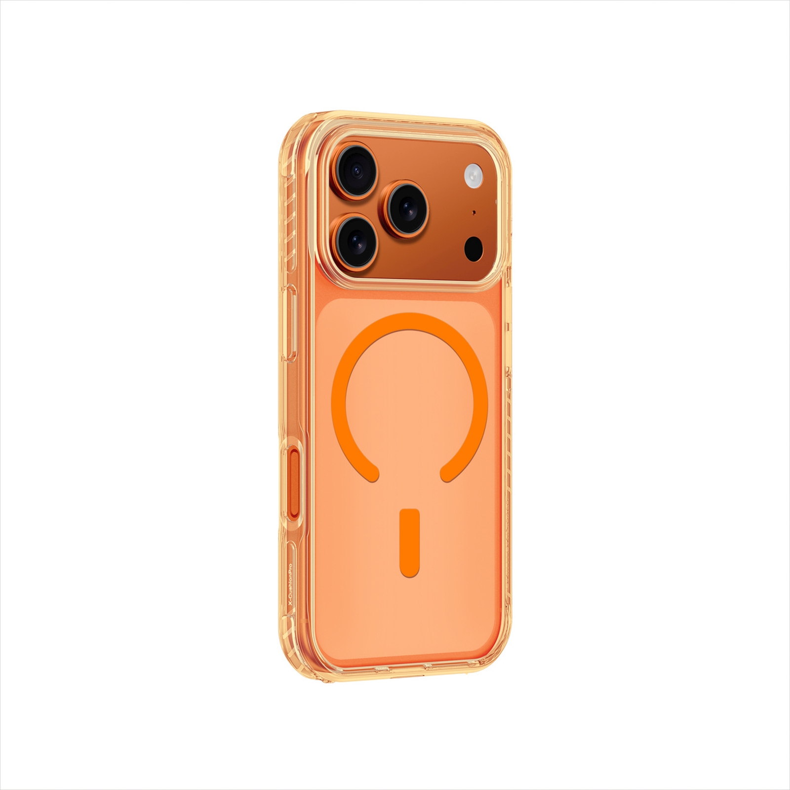 Dėklas "iphone 17 Pro Titan Pro Magsafe" - Oranžinis