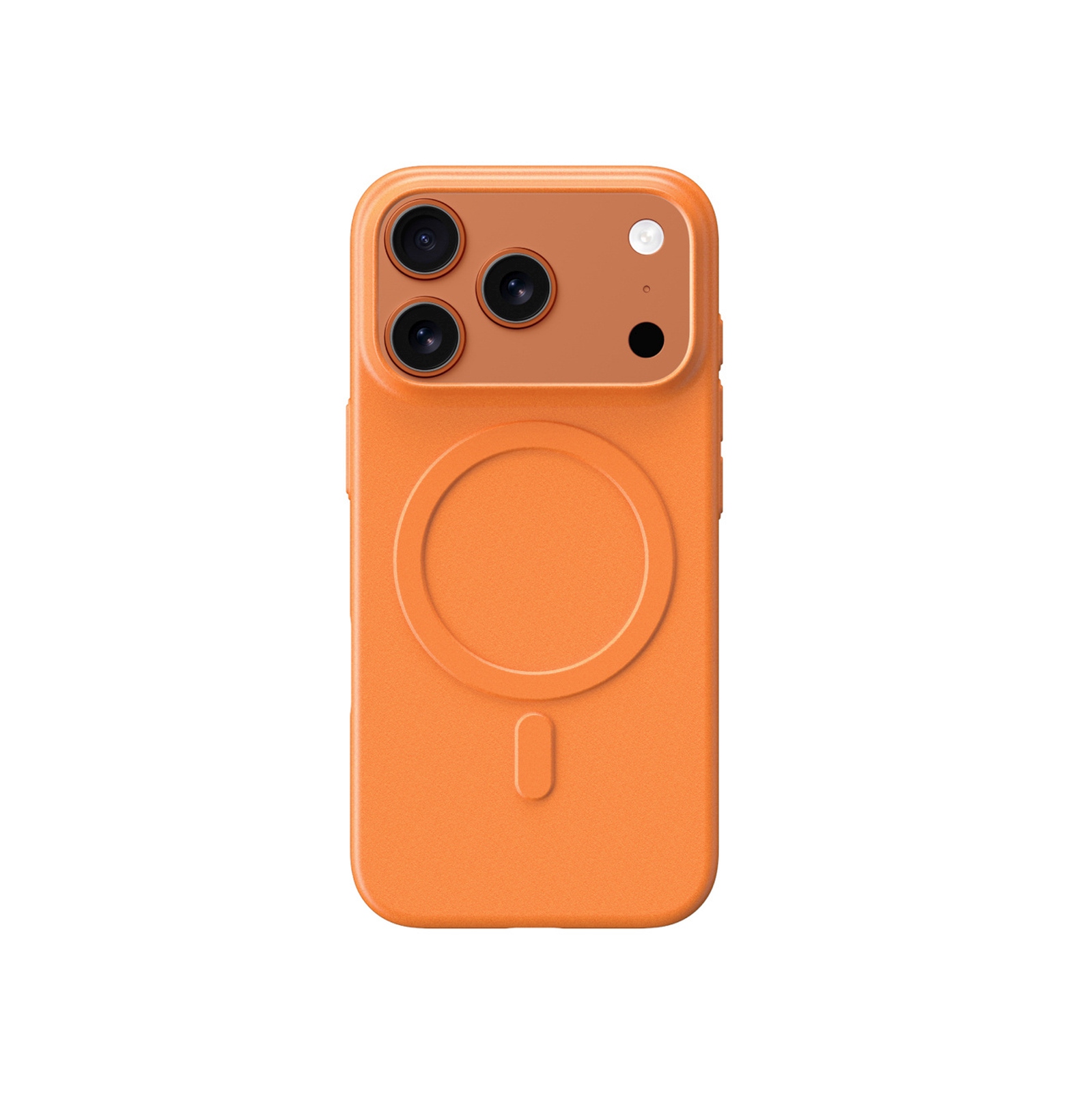 "iphone 17 Pro Max" Dėklas "minimal Air Case Magsafe" - Oranžinis