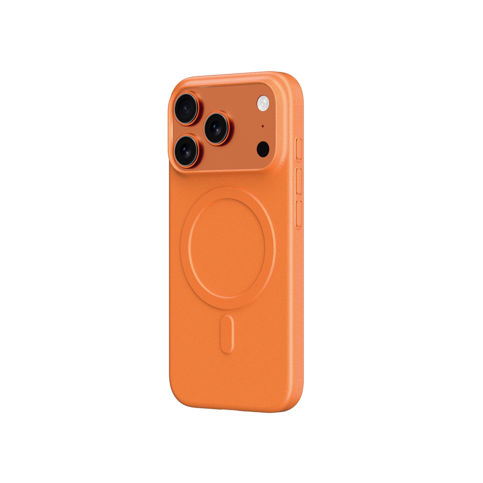 "iphone 17 Pro Max" Dėklas "minimal Air Case Magsafe" - Oranžinis