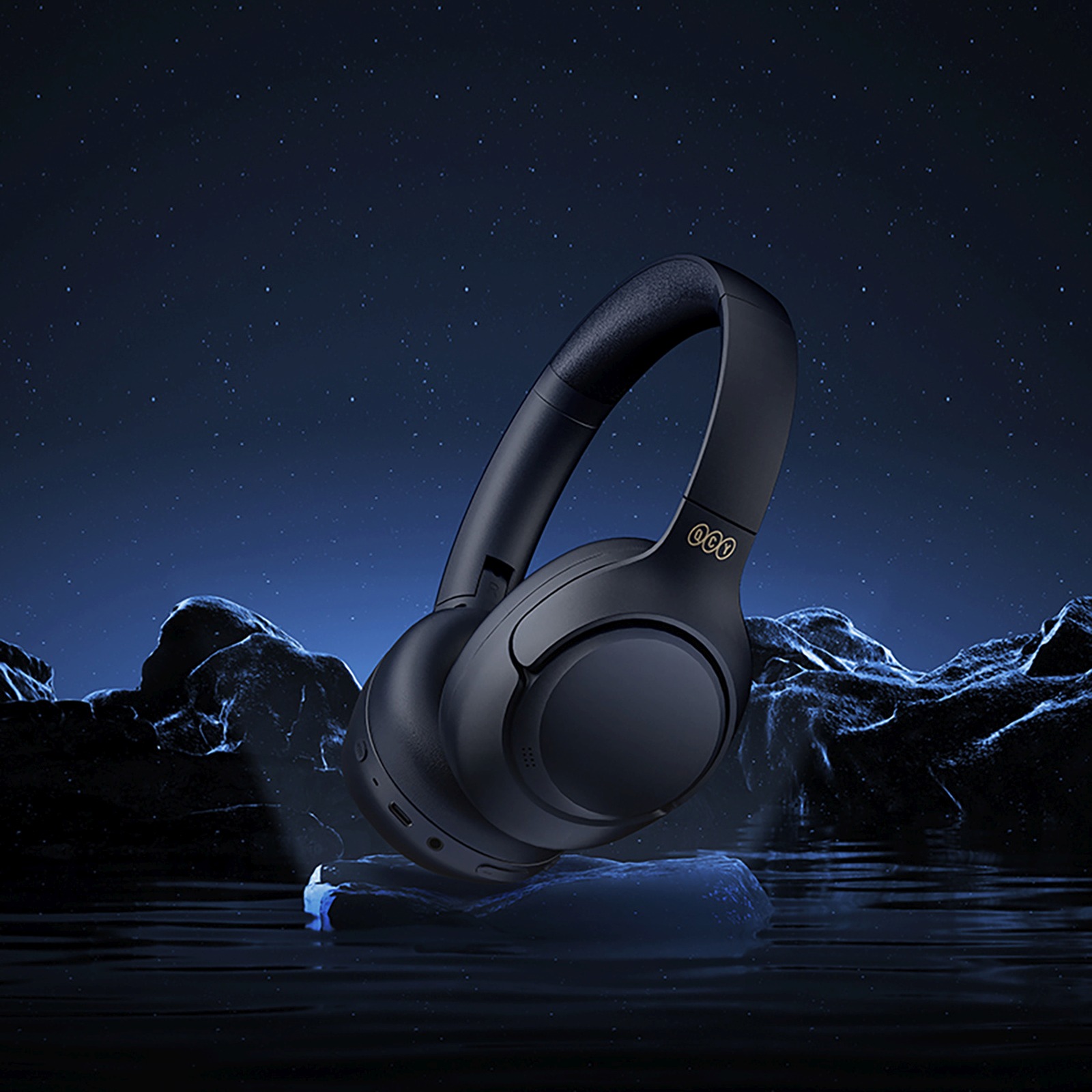 H3 Anc "bluetooth Hi-res Audio" Belaidės Ausinės į Ausis - Mėlynos