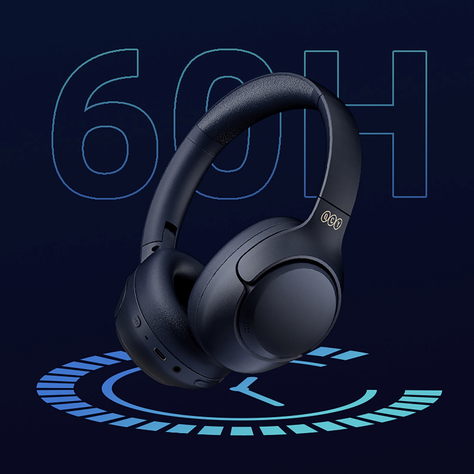 H3 Anc "bluetooth Hi-res Audio" Belaidės Ausinės į Ausis - Mėlynos