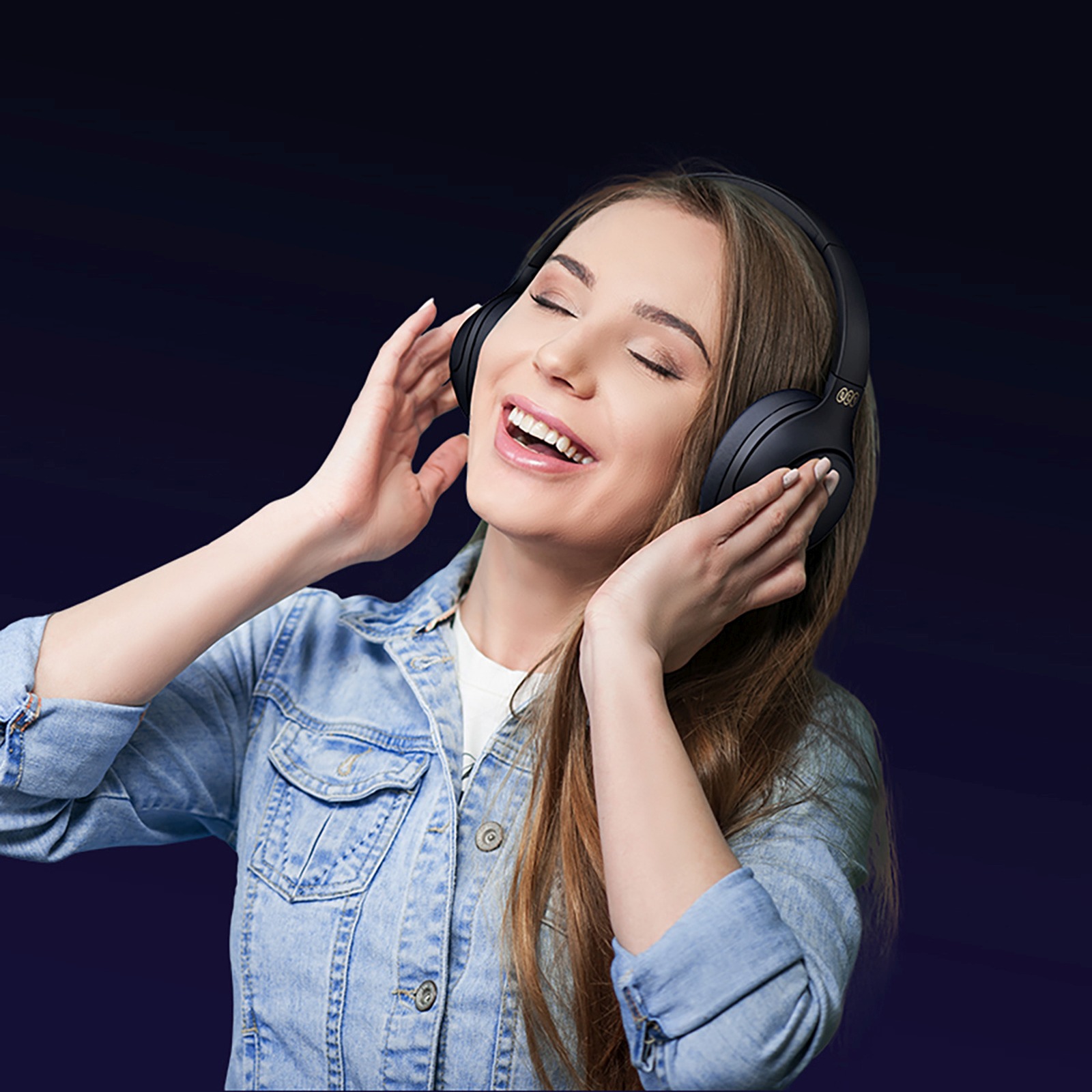 H3 Anc "bluetooth Hi-res Audio" Belaidės Ausinės į Ausis - Mėlynos