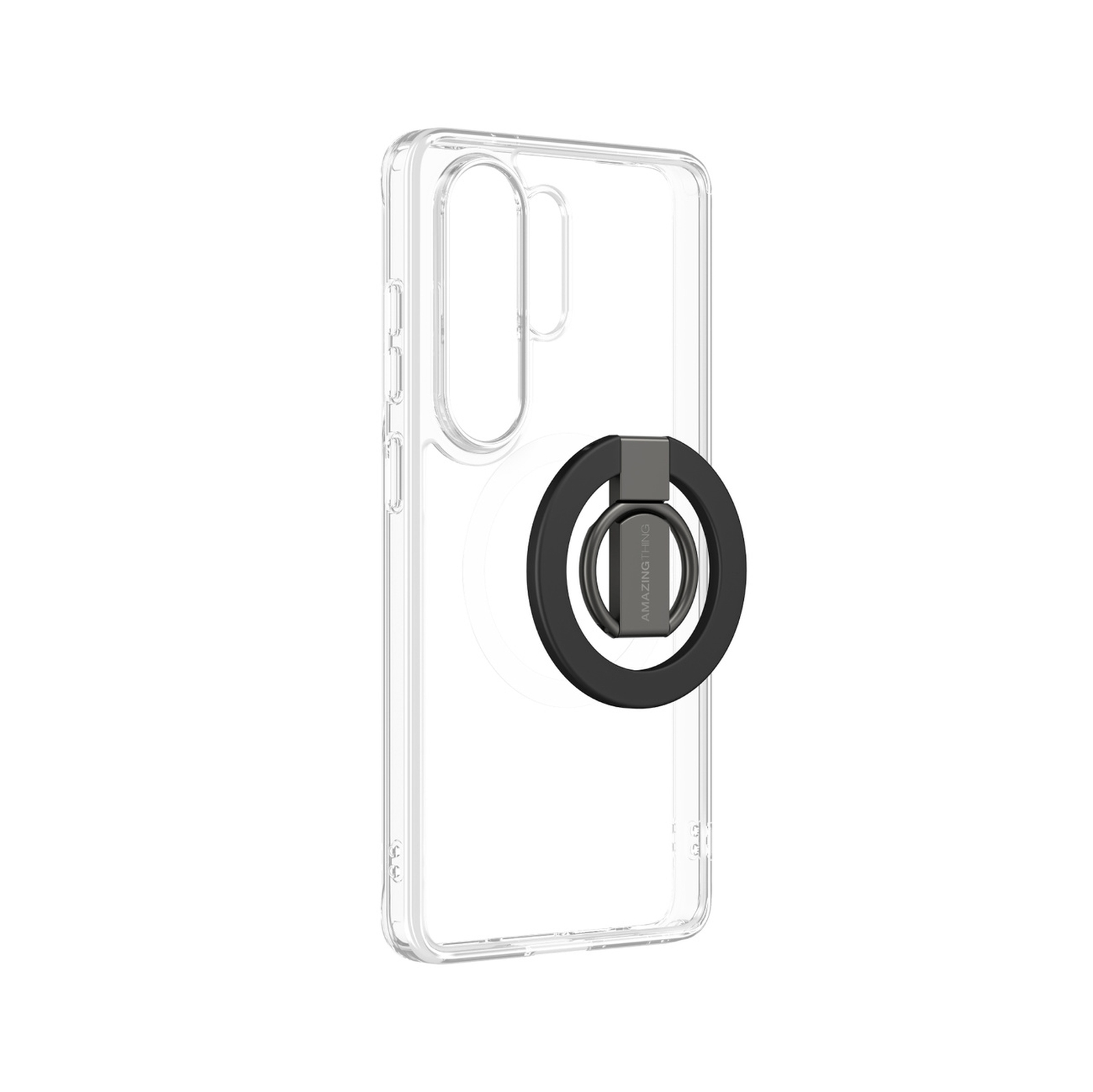 "samsung S26 Ultra Minimal Ring Set" Dangtelio įvorė - Skaidri
