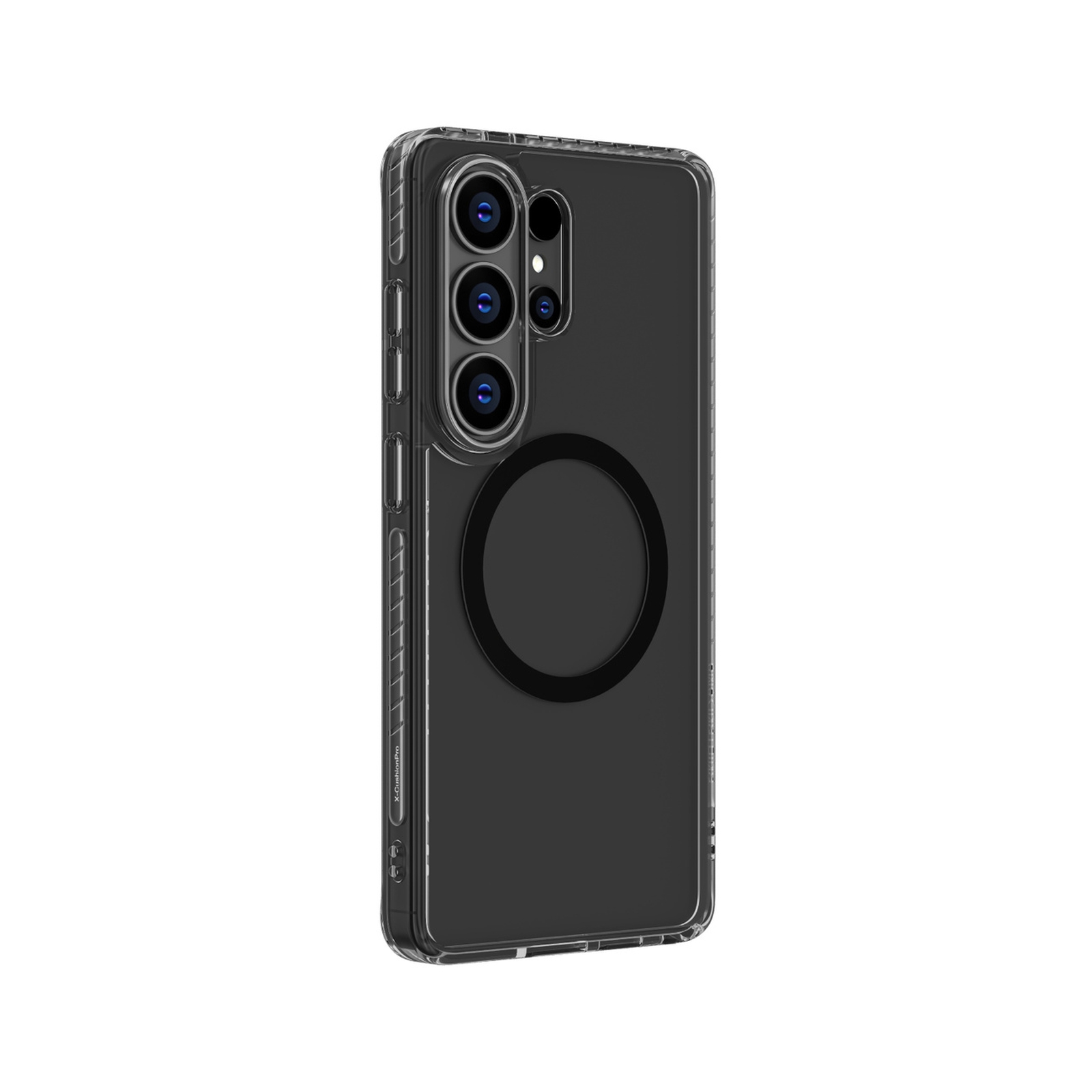 Dangtelis "samsung S26 Ultra Titan Pro Drop Proof Case" - Skaidrus, Juodas