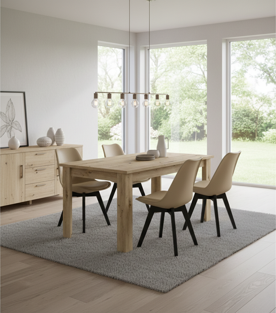 "artisan" Stalas Np 120x80 "artisan" Kojos