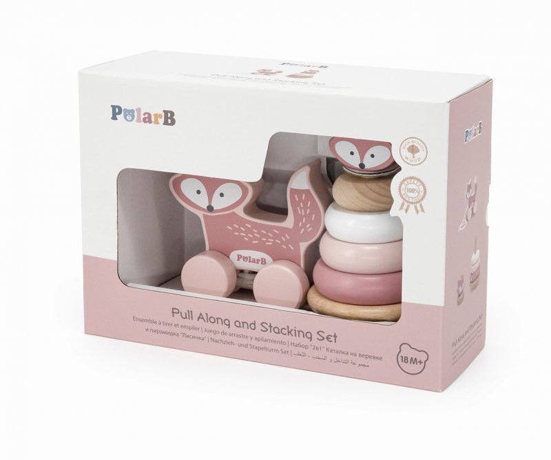 Viga 44228 Polarb Traukimo Rinkinys Ir Piramidė - Lapė