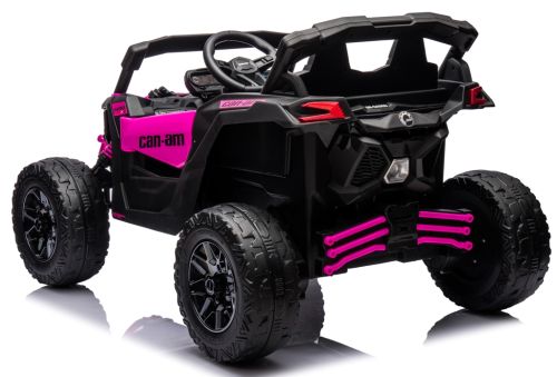 Can Am Maverick Pink 4x4 4x200 Wat Akumuliatoriaus Automobilis Eva Odos Pilotas Aku Li-on
