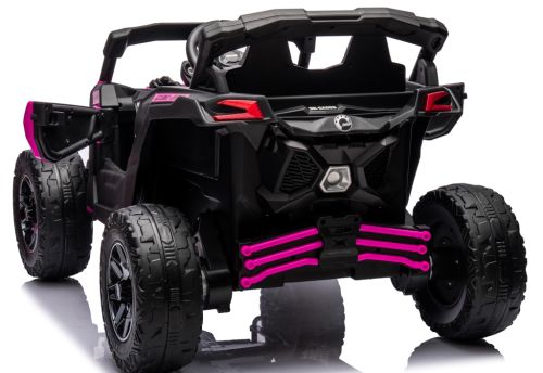 Can Am Maverick Pink 4x4 4x200 Wat Akumuliatoriaus Automobilis Eva Odos Pilotas Aku Li-on