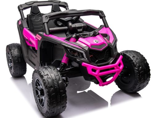 Can Am Maverick Pink 4x4 4x200 Wat Akumuliatoriaus Automobilis Eva Odos Pilotas Aku Li-on