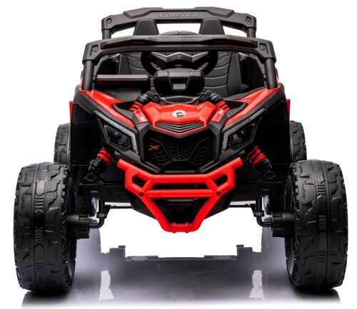 Can Am Maverick Red 4x4 4x200 Wat Akumuliatorius Automobilis Eva Odinis Pilotas Aku Li-on