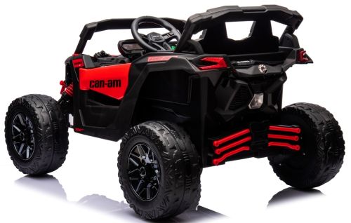 Can Am Maverick Red 4x4 4x200 Wat Akumuliatorius Automobilis Eva Odinis Pilotas Aku Li-on