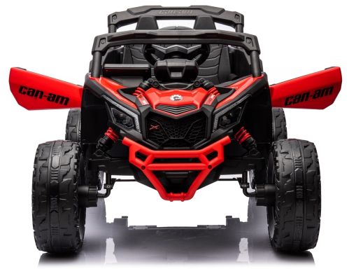Can Am Maverick Red 4x4 4x200 Wat Akumuliatorius Automobilis Eva Odinis Pilotas Aku Li-on