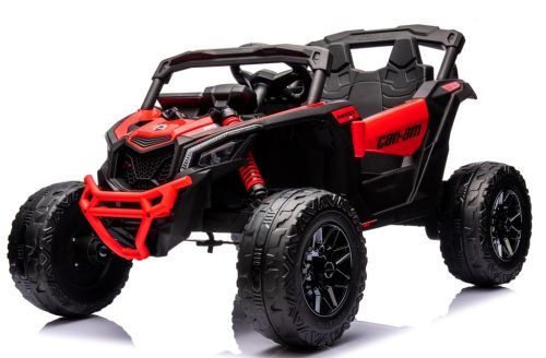 Can Am Maverick Red 4x4 4x200 Wat Akumuliatorius Automobilis Eva Odinis Pilotas Aku Li-on