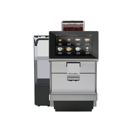 Dr. Coffee M12 Big Plus automatinis kavos aparatas – sidabrinis