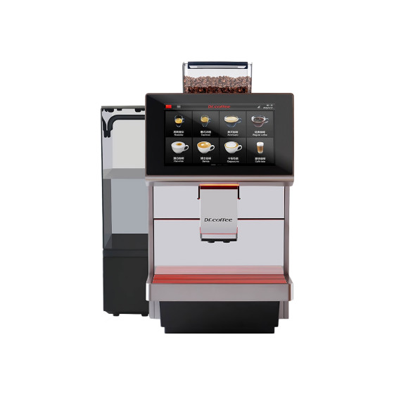 Dr. Coffee M12 Big Plus automatinis kavos aparatas – sidabrinis