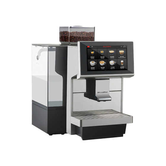 Dr. Coffee M12 Big Plus automatinis kavos aparatas – sidabrinis