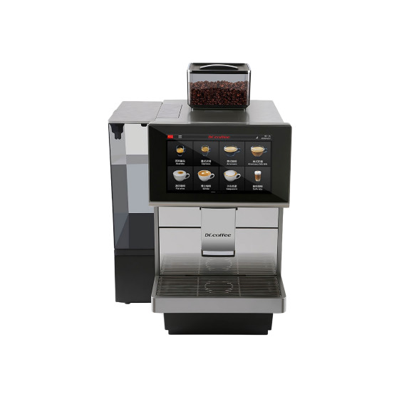 Dr. Coffee M12 Big Plus automatinis kavos aparatas – sidabrinis