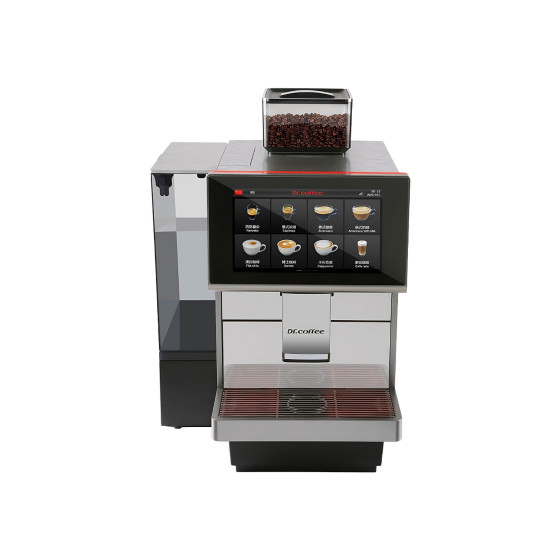 Dr. Coffee M12 Big Plus automatinis kavos aparatas – sidabrinis