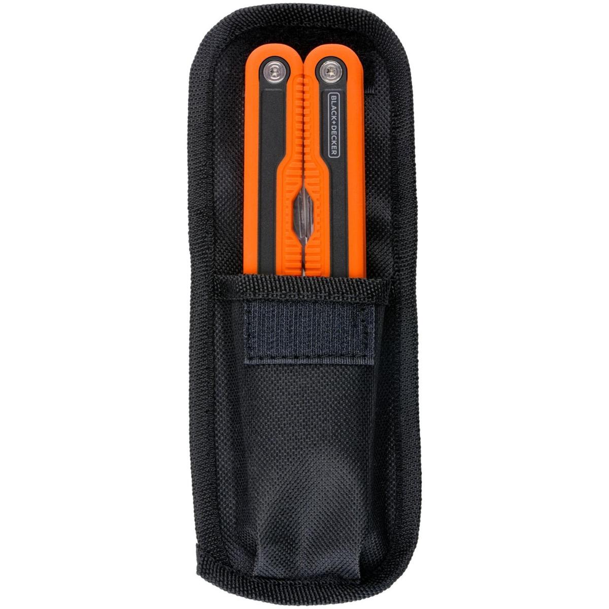 Išgyvenimo Rinkinys Turistinis Kišeninis Peilis 6in1 Black + Decker