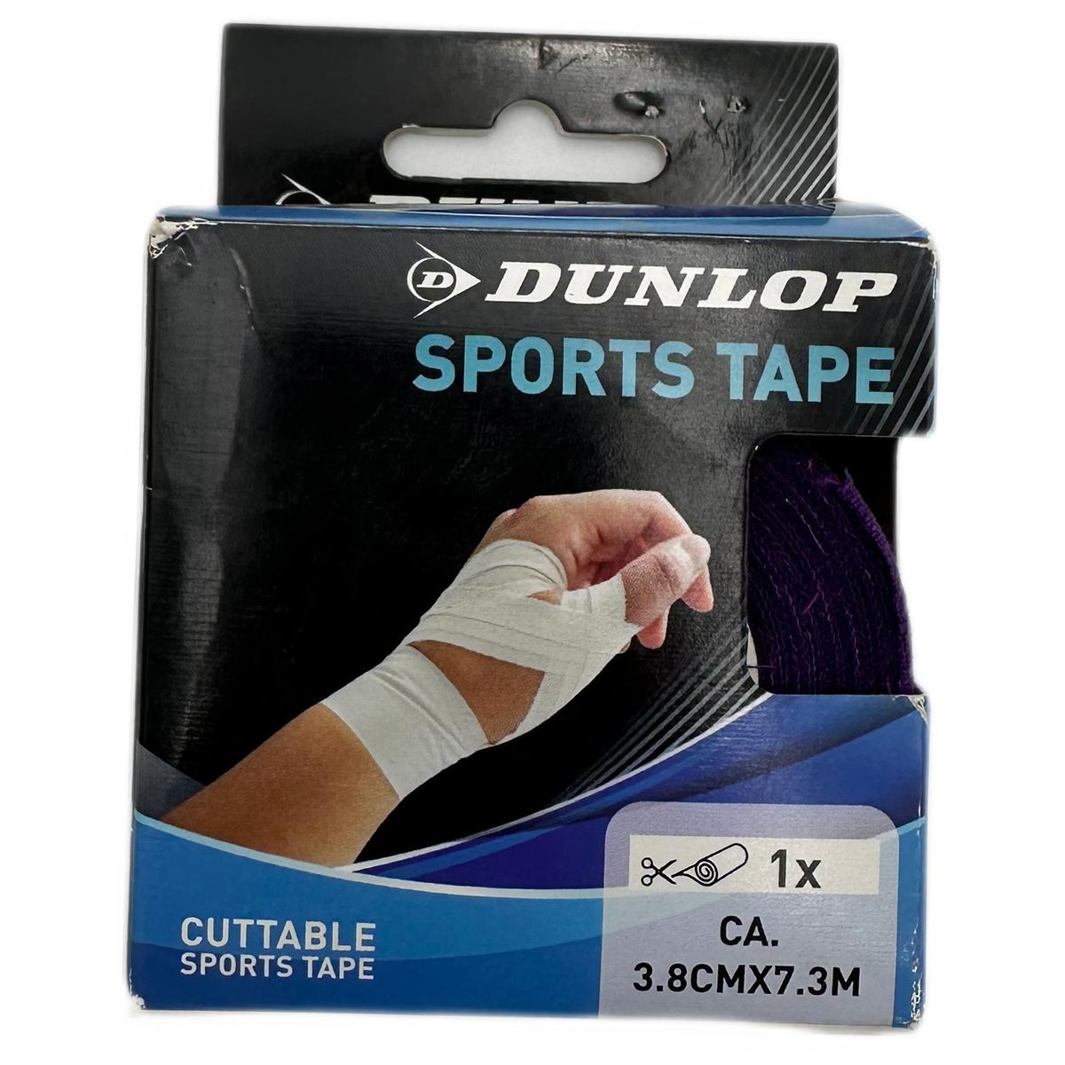 Tejp Tape Sportinė Kineziologinė Tapetė 7,3mx3,8cm Fiolet Dunlop