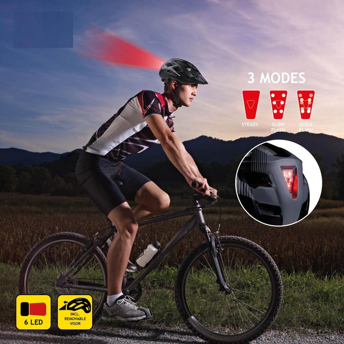 Mtb Dviračių šalmas Dunlop 6xled R.l